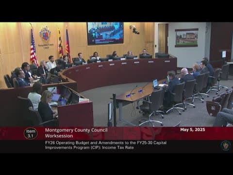 Montgomery County budget underway