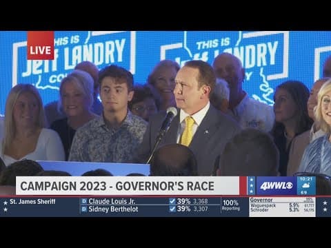 Republican Jeff Landry elected next Louisiana governor
