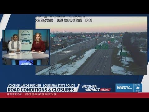 State Police give an update on road conditions and closures