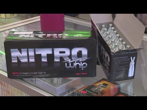 Dangerous Nitrous Oxide trend targeting youth