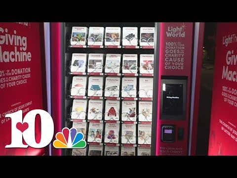 Bridge Refugee Services discusses the importance of the 'Light the World Giving Machines'