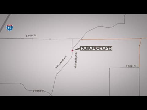Car crash kills 1 near Geist area in northeast Indianapolis