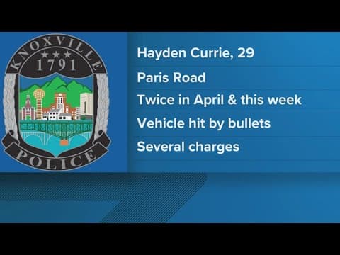 Man charged after multiple shootings at Northwest Knoxville home, KPD says