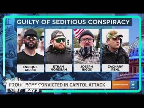 4 Proud Boys members, including 2 from Florida, awaiting sentencing Friday