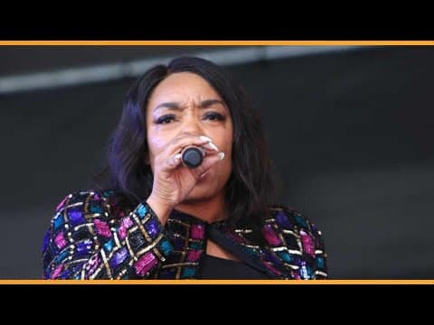 Naydja Cojoe performing at New Orleans East Fest