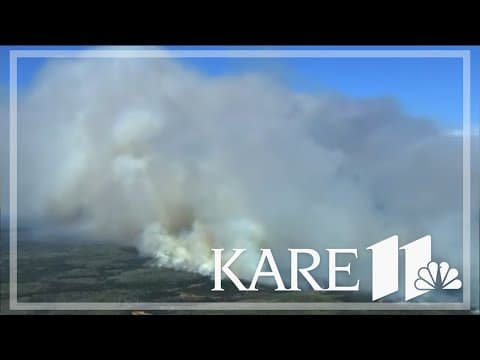 Three wildfires spark Red Flag Warnings in northern Minnesota