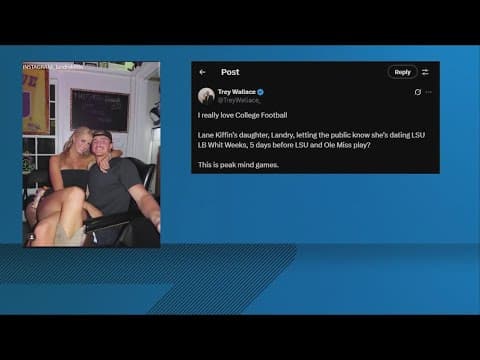 Lane Kiffin’s daughter, LSU star stir drama before Ole Miss game