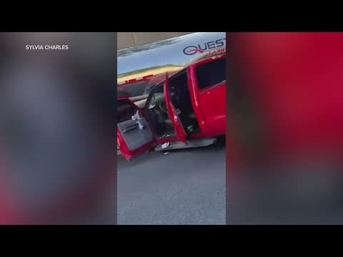 Truck pinned under 18-wheeler in crash that shut down southbound lanes on the Dallas North Tollway