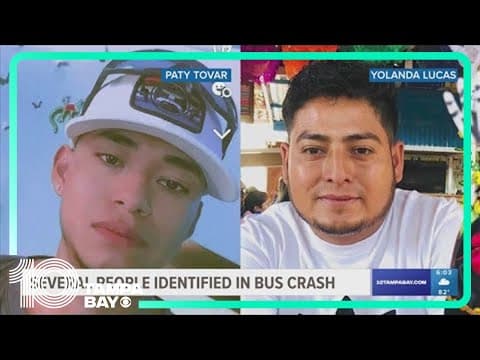 Families of 2 victims in Florida bus crash share photos as suspect ordered to stay in jail