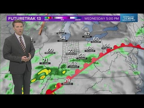Live Doppler 13 Forecast | 5:30 p.m. update, April 8, 2024