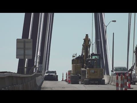 Daily, miles-long traffic jams amid repair work on bridge