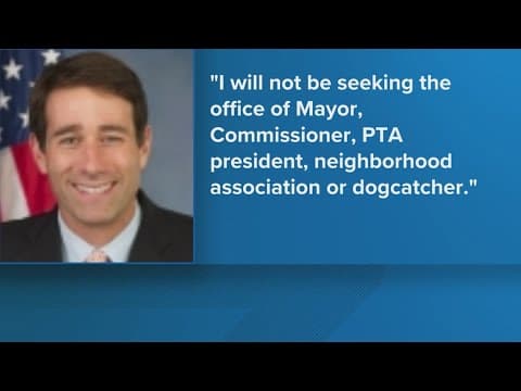 Congressman Graves says he is stepping away from politics