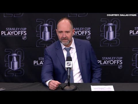 Dallas Stars vs Colorado Avalanche Game 2 | Head Coach Peter DeBoer speaks after OT win