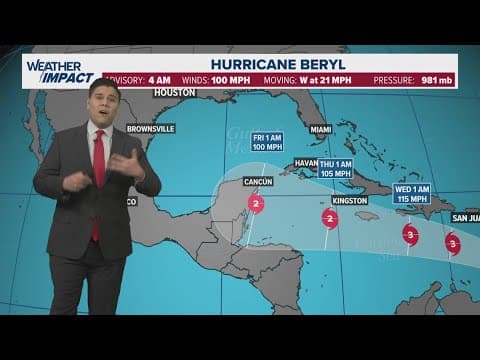 Tracking Hurricane Beryl and watching for more tropical development