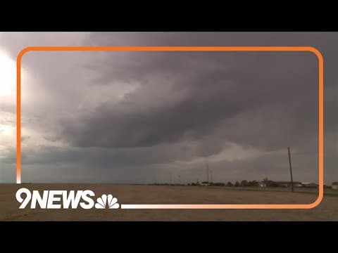 WATCH: Cory Reppenhagen tracking severe weather in northeastern Colorado