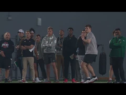 Ohio State holds Pro Day ahead of NFL Draft