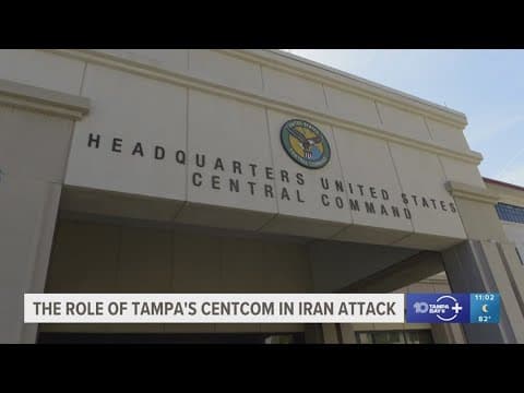 Tampa's role in U.S. airstrikes on Iran