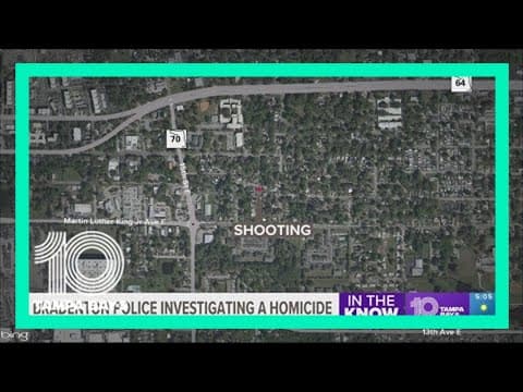 Man shot, killed outside Bradenton home