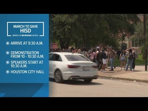 Community plans 'March to Save HISD' in response to layoffs in the district