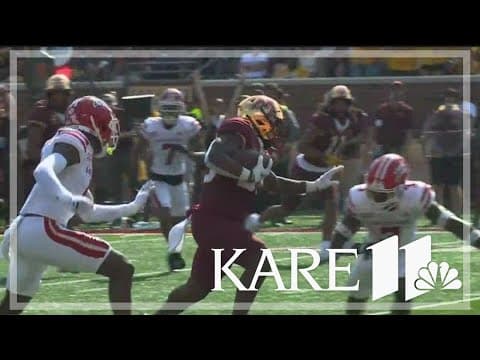 Gophers claim victory over Ragin' Cajuns, 35-24