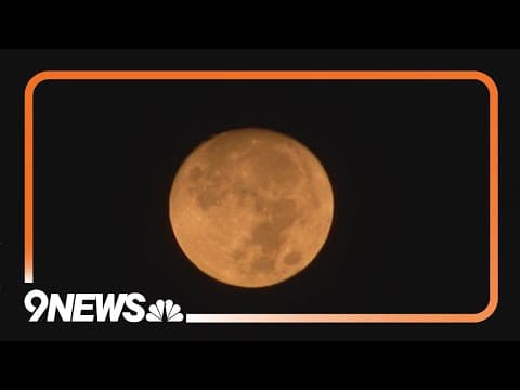 Total lunar eclipse happening tonight