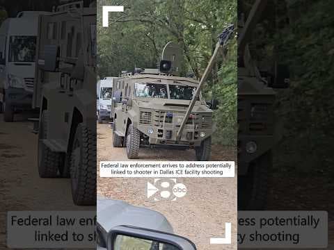 DALLAS ICE SHOOTING | Feds are responding a potential address of the alleged shooter.