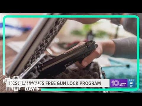 HCSO launches free gun-lock program in hopes of curbing youth gun violence