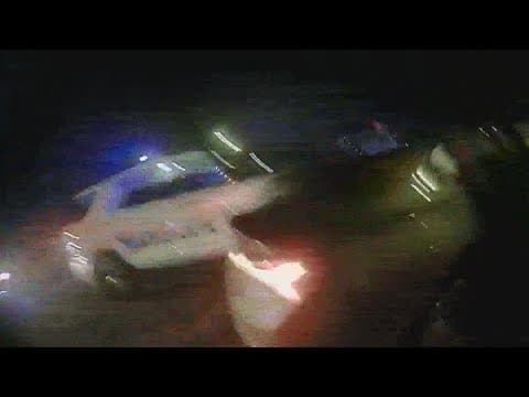 Bodycam video shows police, state troopers chase 3 Columbus robbery suspects