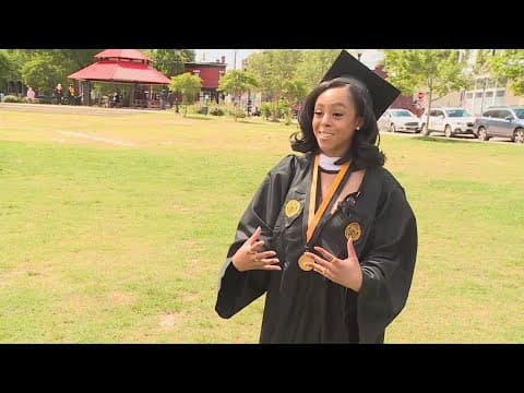 Virginia Commonwealth University students walk out of Gov. Youngkin's commencement speech
