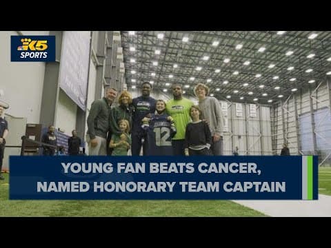 Seattle Seahawks fan beats cancer, will raise 12th Man flag on Sunday