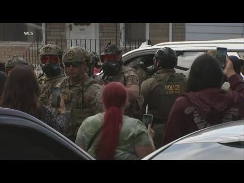 Tension over immigration raids in Chicago and LA