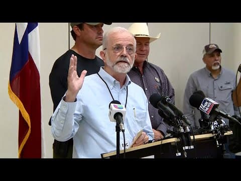 FULL PRESSER: Kerrville mayor, police provide latest Texas Hill Country flood update (7.9.25)