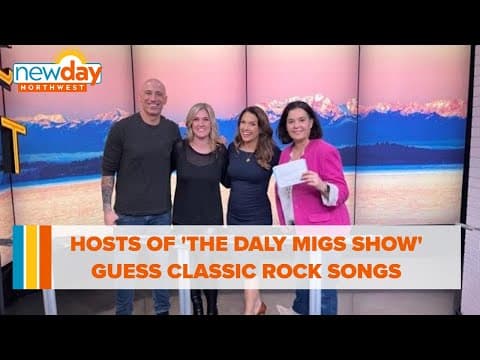 Name that song: Hosts of 'The Daly Migs Show' guess classic rock songs - New Day NW