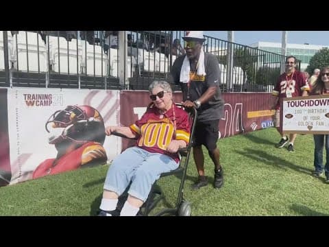 Remembering Commanders superfan Melba Jacobson