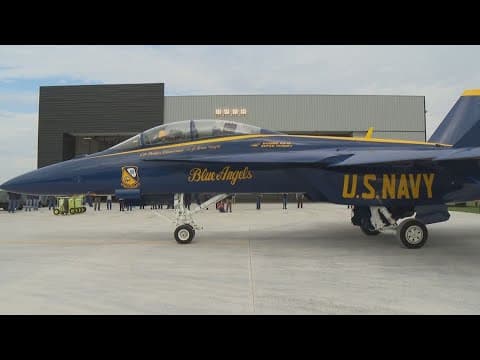 Zionsville teacher flies with Blue Angels