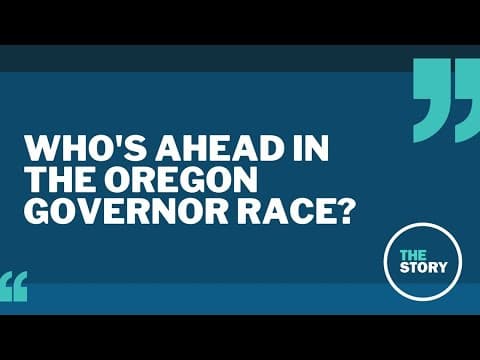 Who's ahead in the Oregon governor race?