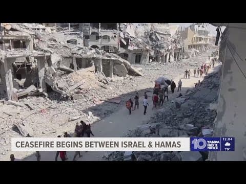 Israeli military says ceasefire in Gaza has taken effect