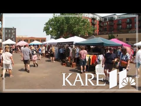 Shoppers embrace outdoor weekend events amid Canadian wildfire haze in Minnesota