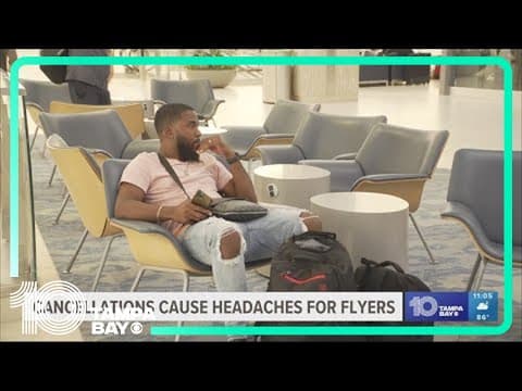 Delays and cancellations cause headaches at Tampa International Airport
