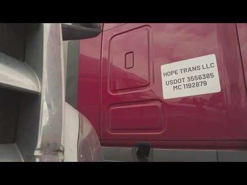 Lawsuit over deadly Texas trucking crash cites whistleblower allegations first reported by WFAA