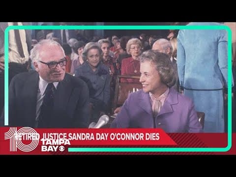 Former Supreme Court justice Sandra Day O'Connor dies at 93