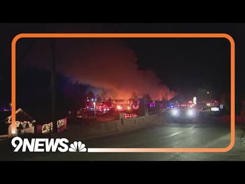Community reacts after fire destroys Nederland strip mall