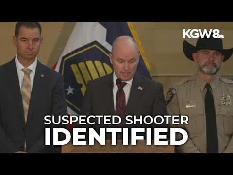 Suspect in Charlie Kirk shooting identified: Officials release more details