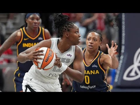 Kelsey Mitchell scores 25 in Fever's rout of Aces | Postgame Reaction | 13Sports