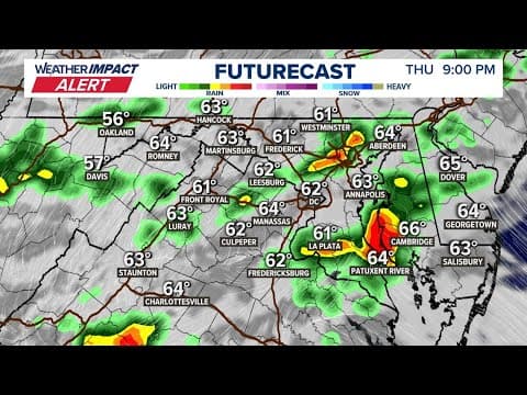RADAR: Tracking storms across the DMV