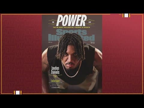 Jayden Daniels Sports Illustrated cover