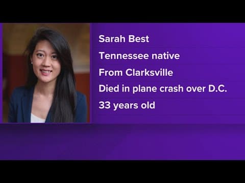 Tennessee native identified as victim of fatal DC plane crash