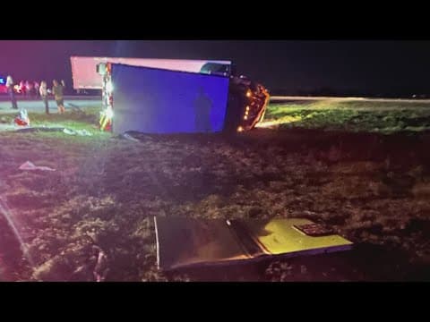 FHP: Woman dies after ambulance crashes with semi-truck in Hillsborough County