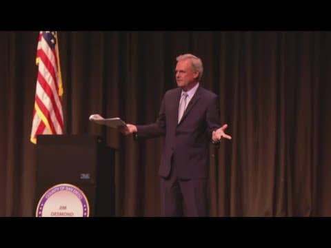 San Diego County Supervisor Jim Desmond delivers State of North County Address