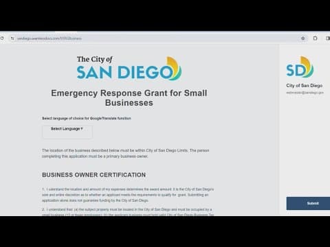How San Diego small businesses can apply for emergency grants after floods